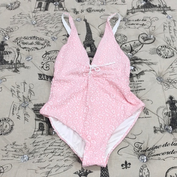 Onia Iona Embossed Leopard Print One-Piece Swimsuit - Picture 4 of 7